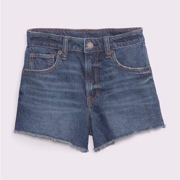 Gap Kids High Rise Shortie Shorts with Washwell - Picture 1 of 5